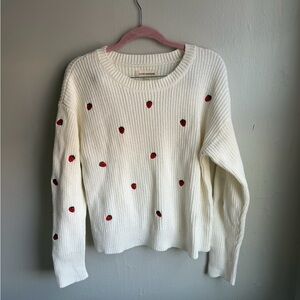Lucky Brand strawberry sweater